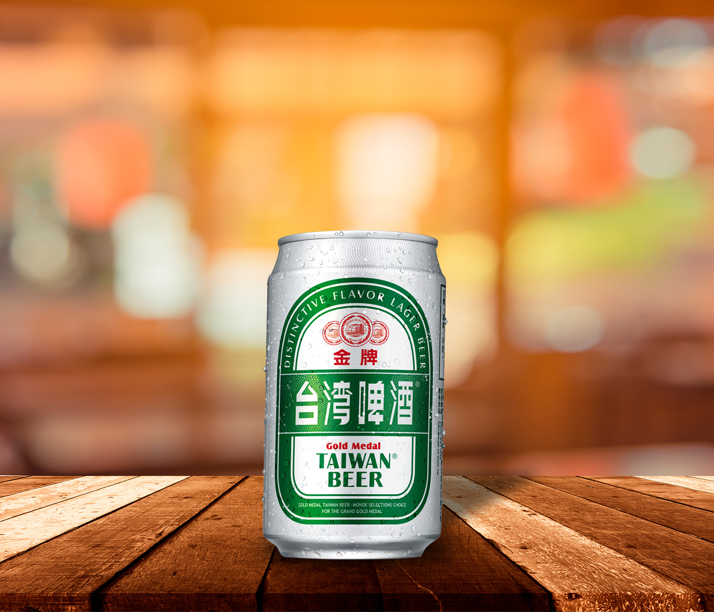 картинка Пиво лагер светлое Золотая Медаль (Gold Medal Taiwan beer), 5%, 330мл от магазина Товары из Японии и Юго-Восточной Азии