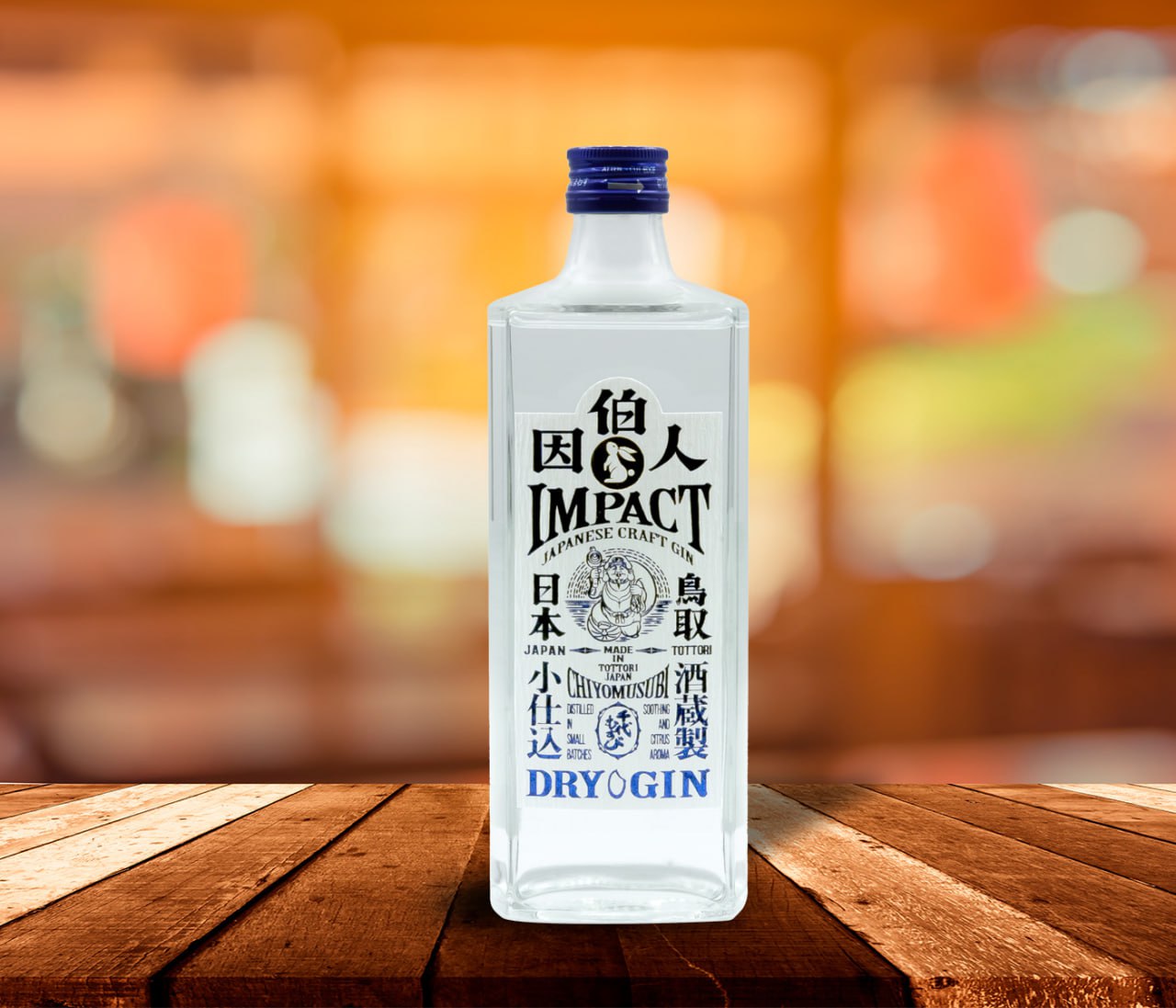 картинка Крафтовый джин «Импакт» (Impact), 47%, 700мл от магазина Товары из Японии и Юго-Восточной Азии
