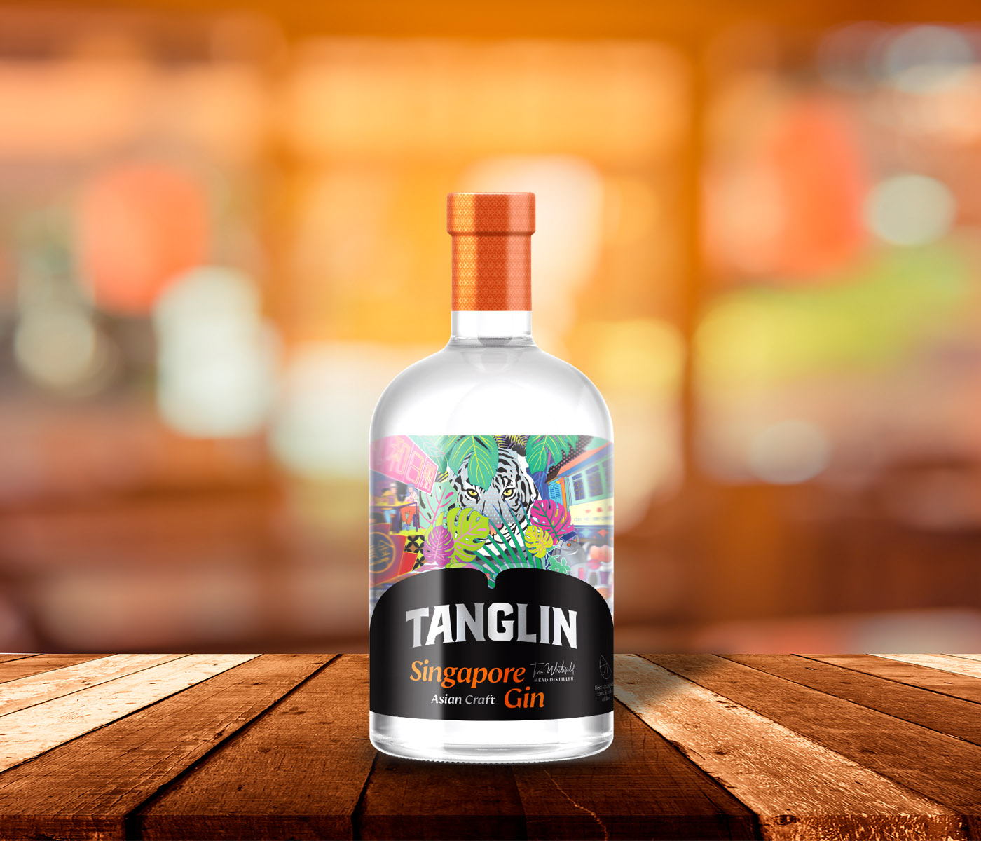 картинка Джин "Танглин Сингапур Джин" (Tanglin Singapore Gin), 42%, 700мл от магазина Товары из Японии и Юго-Восточной Азии