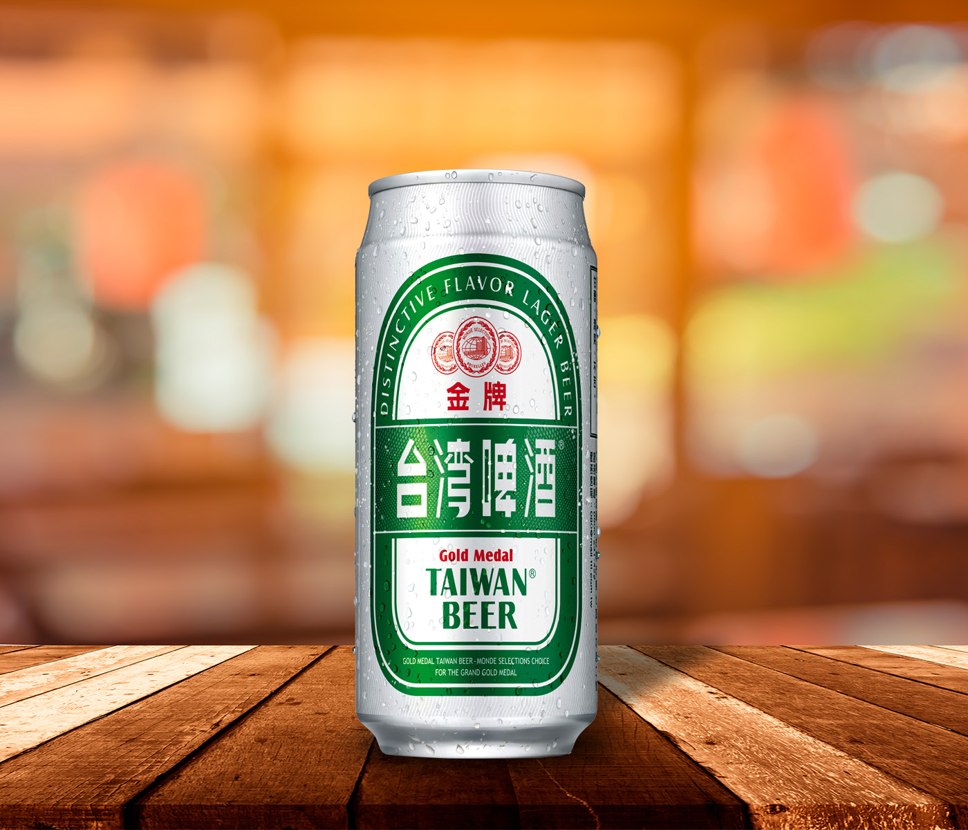 картинка Пиво лагер светлое Золотая Медаль (Gold Medal Taiwan beer), 5%, 500мл от магазина Товары из Японии и Юго-Восточной Азии
